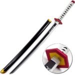 Demon Slayer Anime Tomioka Giyu 104 cm Wooden Katana Sword