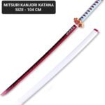 Demon Slayer Anime Mitsuri Kanjori 104 cm Wooden Katana Sword