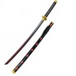 One Piece Anime Zoro Shusui Black 104 cm Wooden Katana Sword