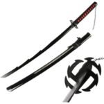 Bleach Anime Ichigo Kurosaki Zangetsu 104 cm Wooden Katana Sword