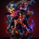 One Piece Anime Three Captains Action Figure 20cm -N10