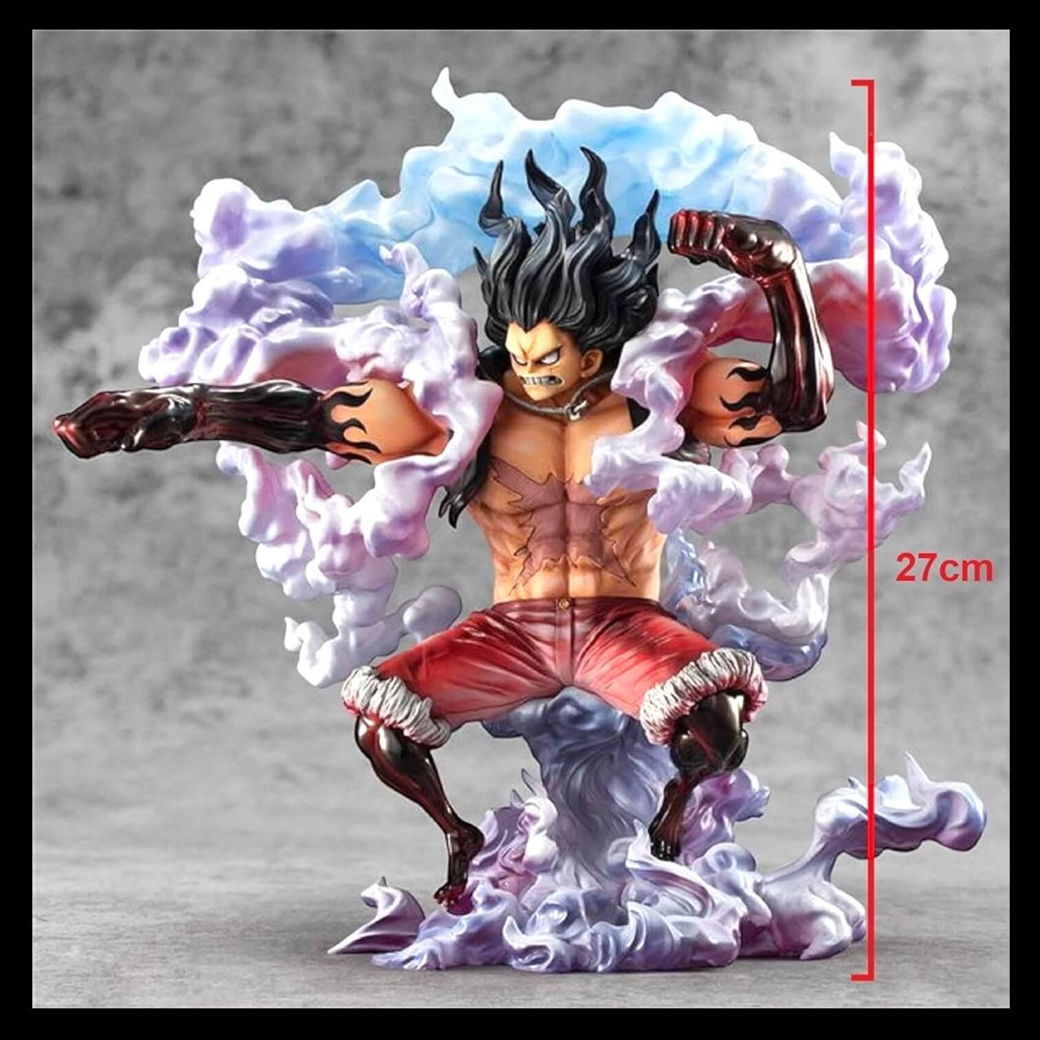 N169_2-1.jpeg Luffy Gear 4 Action Figure with Light 27cm - N169 - Image 1