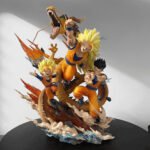 DBZ Goku, Gohan & Goten with Shenron Diorama Action Figure 28cm - Image 3