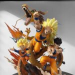 DBZ Goku, Gohan & Goten with Shenron Diorama Action Figure 28cm - Image 5