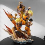 DBZ Goku, Gohan & Goten with Shenron Diorama Action Figure 28cm - Image 6