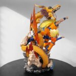 DBZ Goku, Gohan & Goten with Shenron Diorama Action Figure 28cm - Image 7
