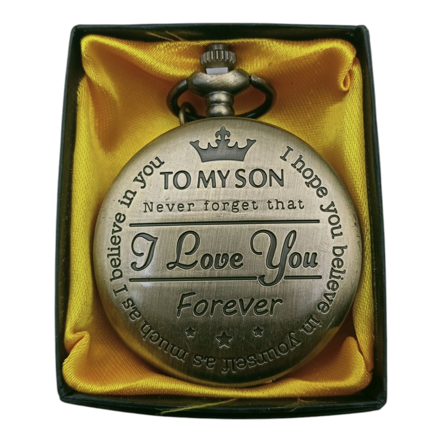 PW-07-1.jpg Son Pocket Watch Metallic Keychain - Image 1