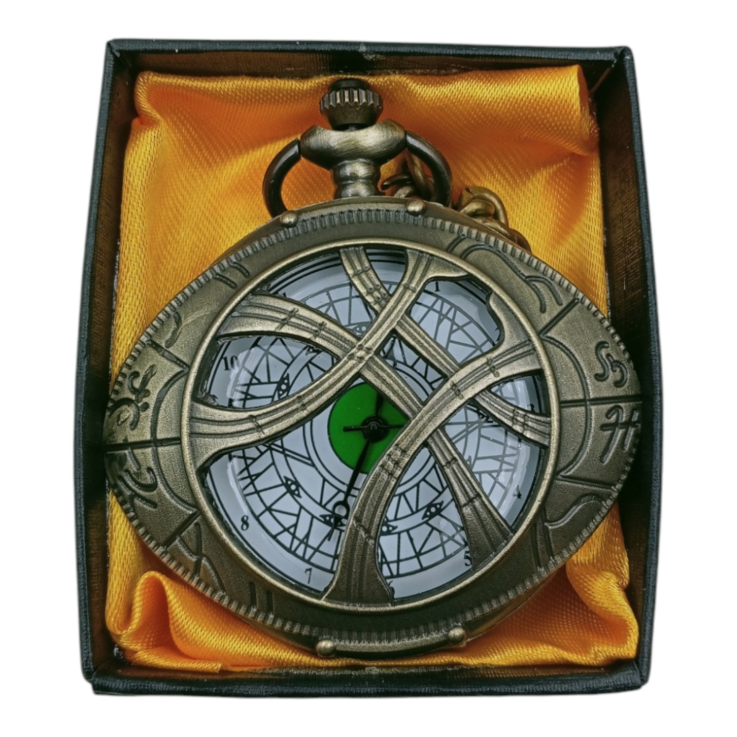 PW-21-1.jpg Doctor Strange Pocket Watch Metallic Keychain Style1 - Image 1