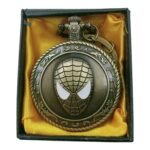 Spiderman Pocket Watch Metallic Keychain Style1