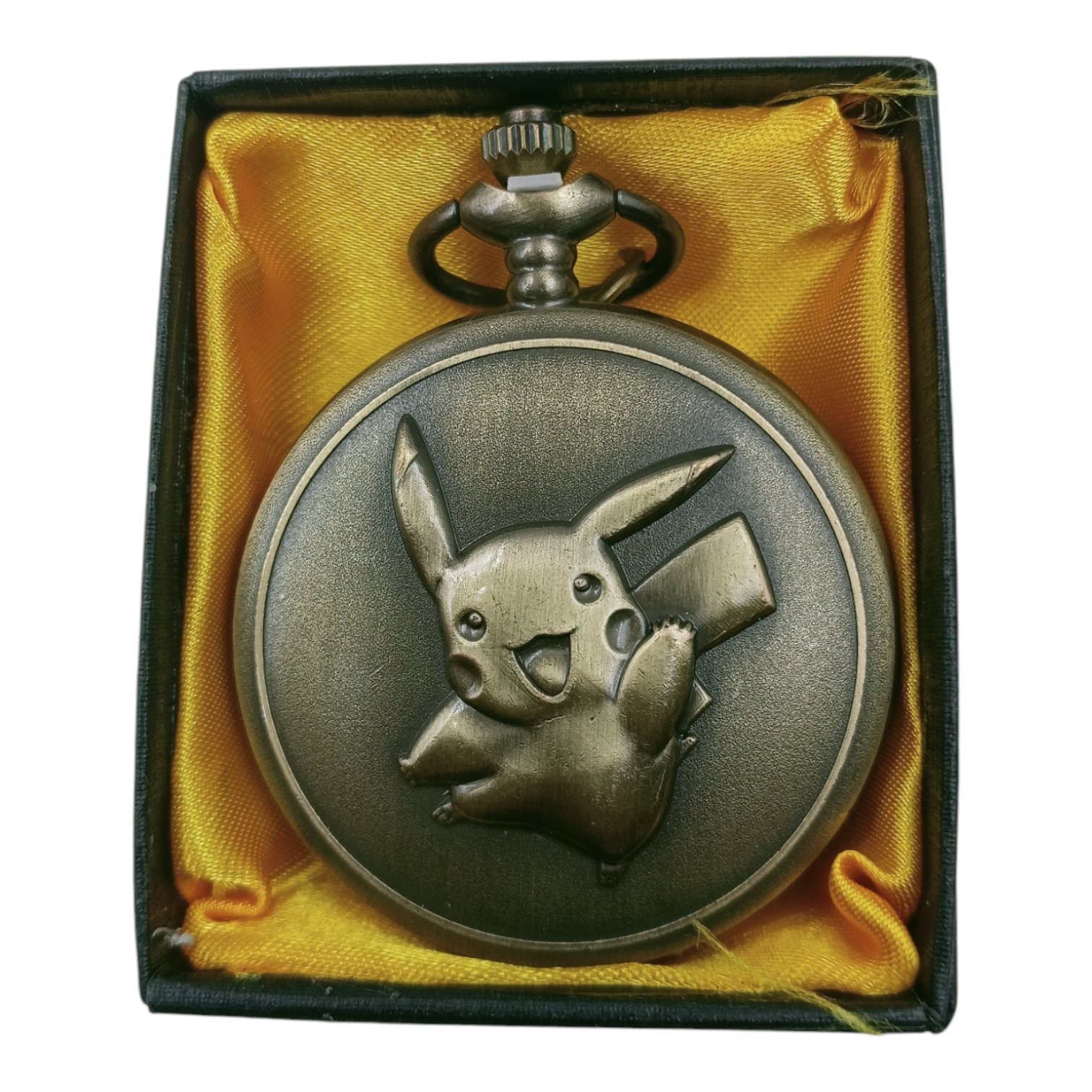 PW-34-1.jpg Pikachu Pocket Watch Metallic Keychain - Image 1