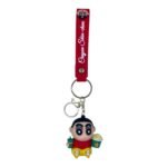 Shinchan 3D Cartoon Character Keychain – Anime Accessory for Bags, Keys, Backpacks (Style5)
