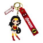 Avengers Wonder Woman 3D Keychain – Anime Accessory for Bags, Keys, Backpacks (RK-115)
