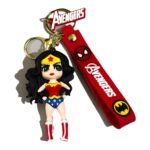 Avengers Wonder Woman 3D Keychain – Anime Accessory for Bags, Keys, Backpacks (RK-117)