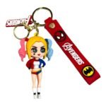 Avengers Harley Quinn 3D Keychain – Anime Accessory for Bags, Keys, Backpacks (RK-119)