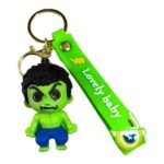 Hulk 3D Keychain – Anime Accessory for Bags, Keys, Backpacks (RK-137)