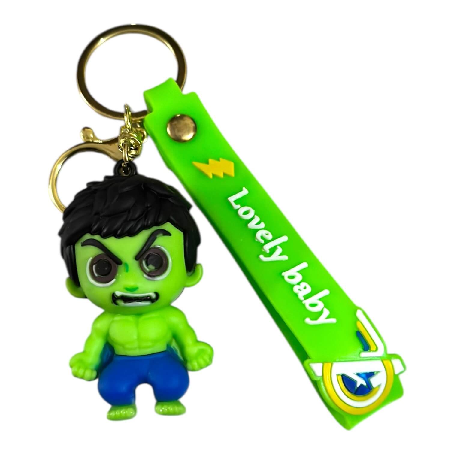 RK-137-1.jpeg Hulk 3D Keychain – Anime Accessory for Bags, Keys, Backpacks (RK-137) - Image 1