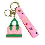 Green Louis Vuitton Inspired Mini Handbag 3D Keychain – Accessory for Bags, Keys, Backpacks (RK-140)