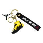 Air Jordan Yellow Shoes 3D Keychain – Accessory for Bags, Keys, Backpacks (RK-144)