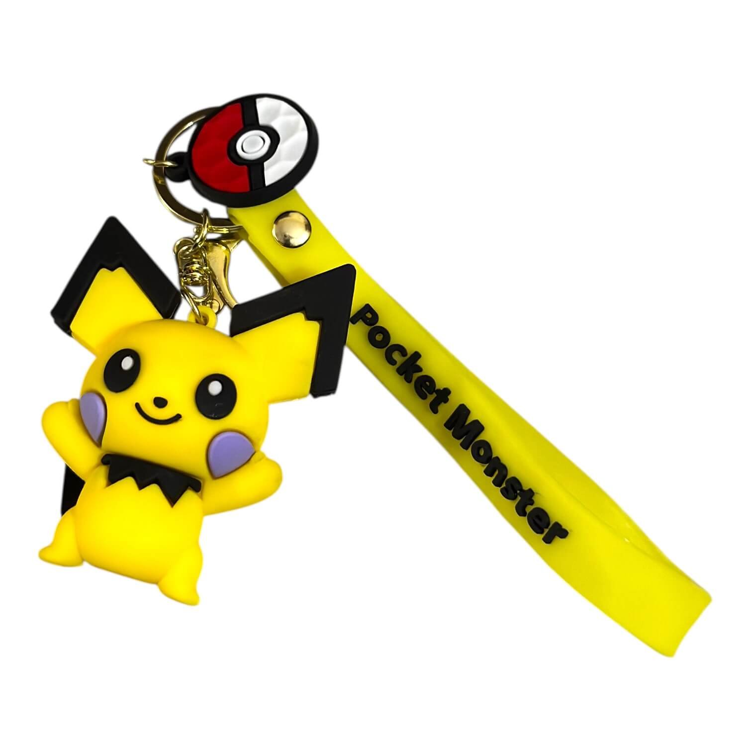 RK-171-1.jpeg Pokemon 3D Cartoon Character Keychain – Accessory for Bags, Keys, Backpacks (RK-171) - Image 1