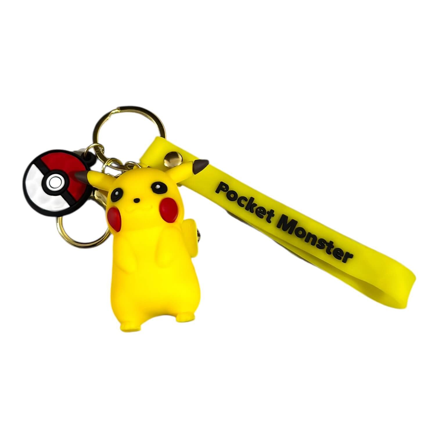 RK-172-1.jpeg Pokemon 3D Cartoon Character Keychain – Accessory for Bags, Keys, Backpacks (RK-172) - Image 1