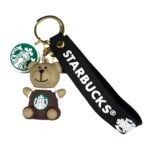 Starbucks Bear 3D Keychain – Accessory for Bags, Keys, Backpacks (RK-183)