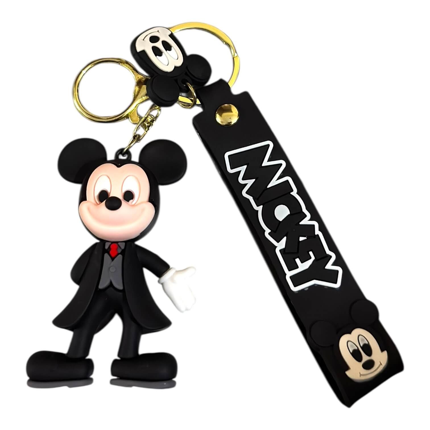 RK-207-1.jpeg Mickey Mouse 3D Cartoon Character Keychain – Accessory for Bags, Keys, Backpacks (RK-207) - Image 1