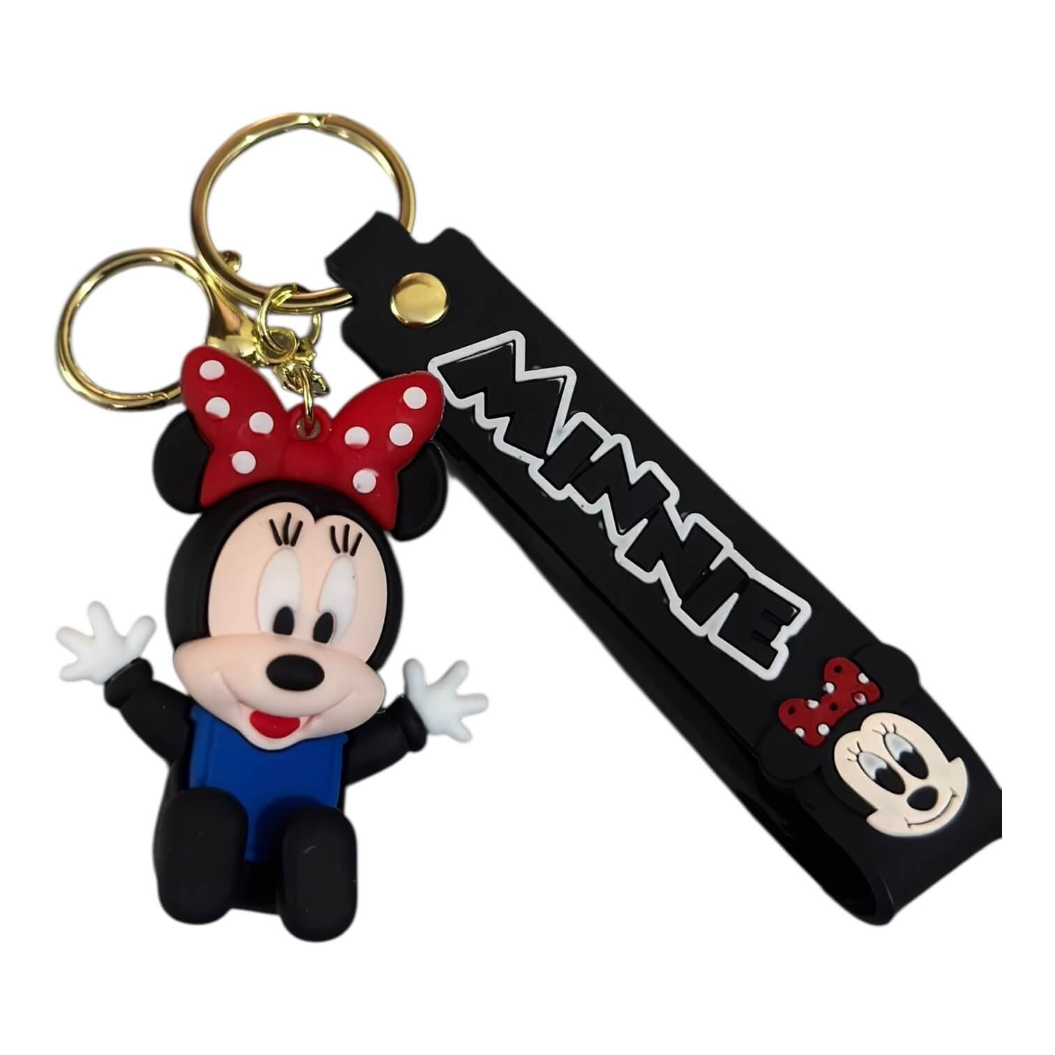 RK-234-1.jpeg Minnie 3D Cartoon Character Keychain – Accessory for Bags, Keys, Backpacks (RK-234) - Image 1