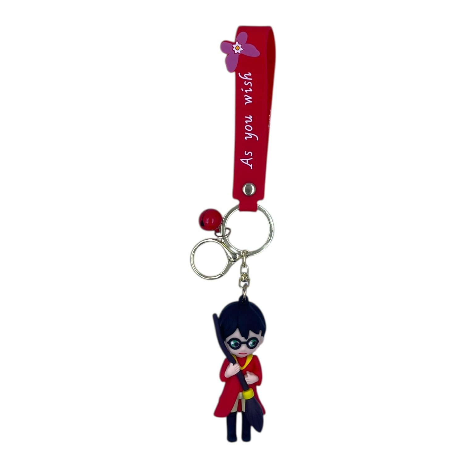 RK-38.jpeg Harry Potter With Broomstick 3D Harry Potter Keychain – Anime Accessory for Bags, Keys, Backpacks (Style2) - Image 1