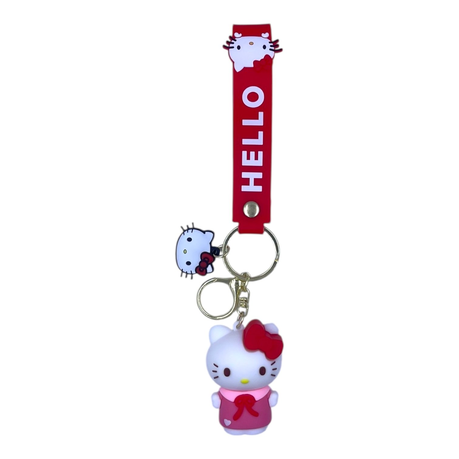 RK-46.jpeg Hello Kitty 3D Keychain (Pink) – Anime Accessory for Bags, Keys, Backpacks (Style2) - Image 1