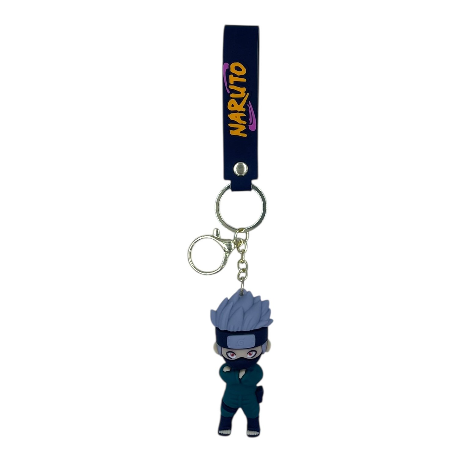 RK-56.jpeg Naruto Anime 3D Kakashi Keychain – Anime Accessory for Bags, Keys, Backpacks (Style1) - Image 1