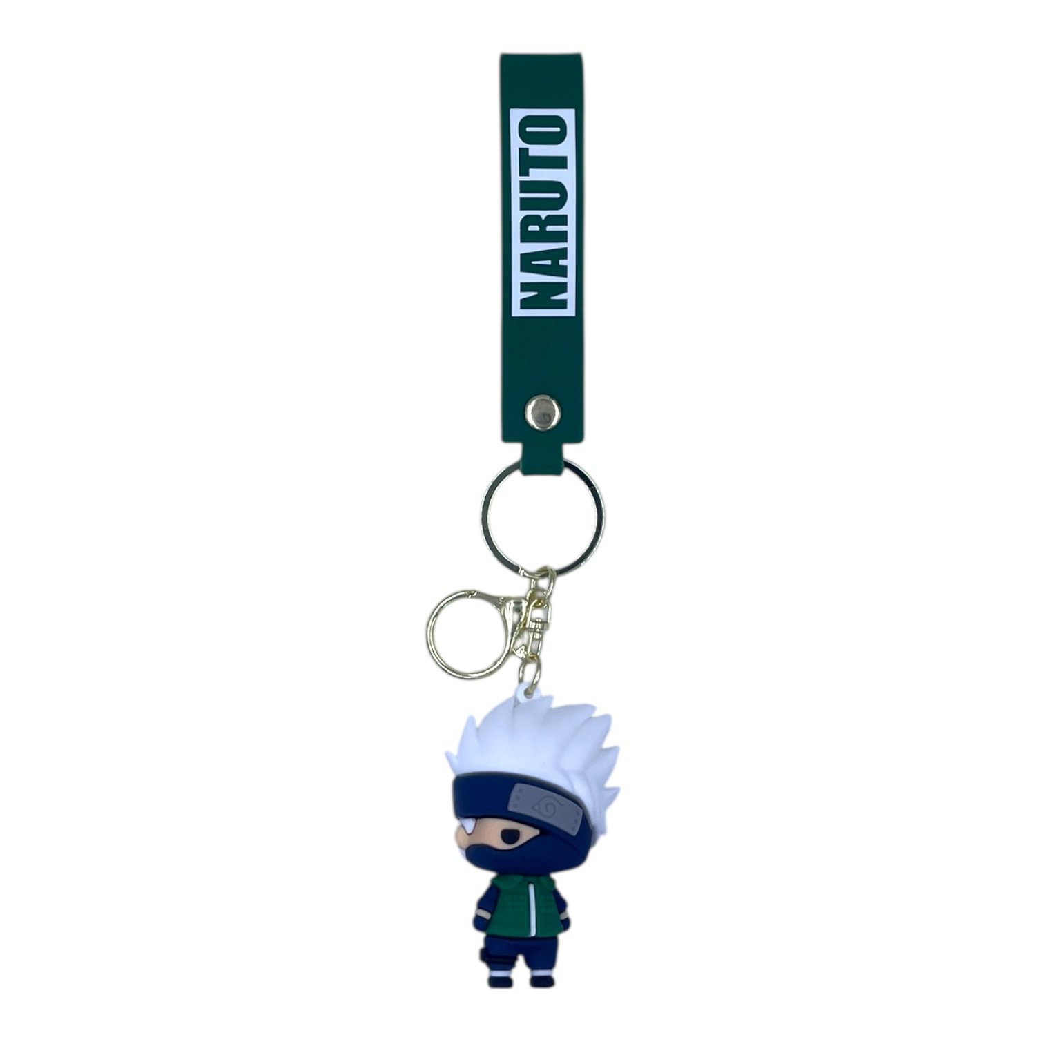 RK-57.jpeg Naruto Anime 3D Kakashi Keychain – Anime Accessory for Bags, Keys, Backpacks (Style2) - Image 1