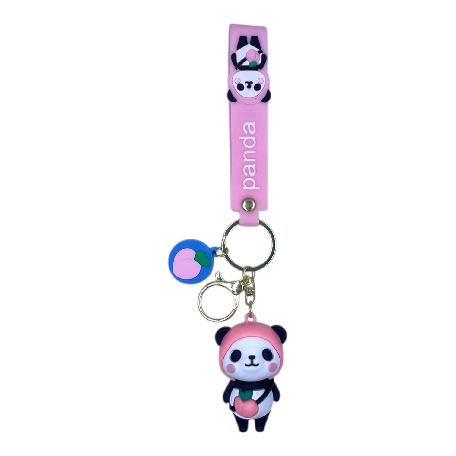 RK-60.jpeg Panda 3D Keychain – Anime Accessory for Bags, Keys, Backpacks - Image 1