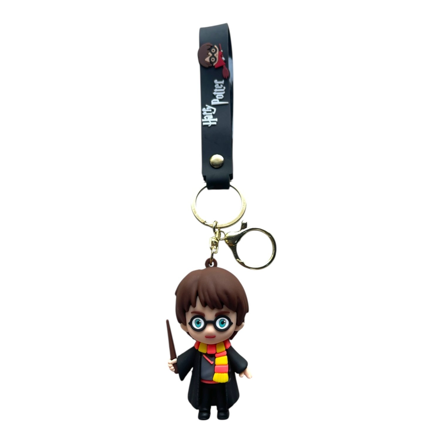 RK-79.jpeg Harry Potter With Magic Wand 3D Harry Potter Keychain – Anime Accessory for Bags, Keys, Backpacks (Style2) - Image 1