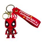 Deadpool Superheroes 3D Keychain – Anime Accessory for Bags, Keys, Backpacks (RK-88)