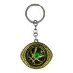 Doctor Strange Eye Spinning Metallic Keychain (Golden)