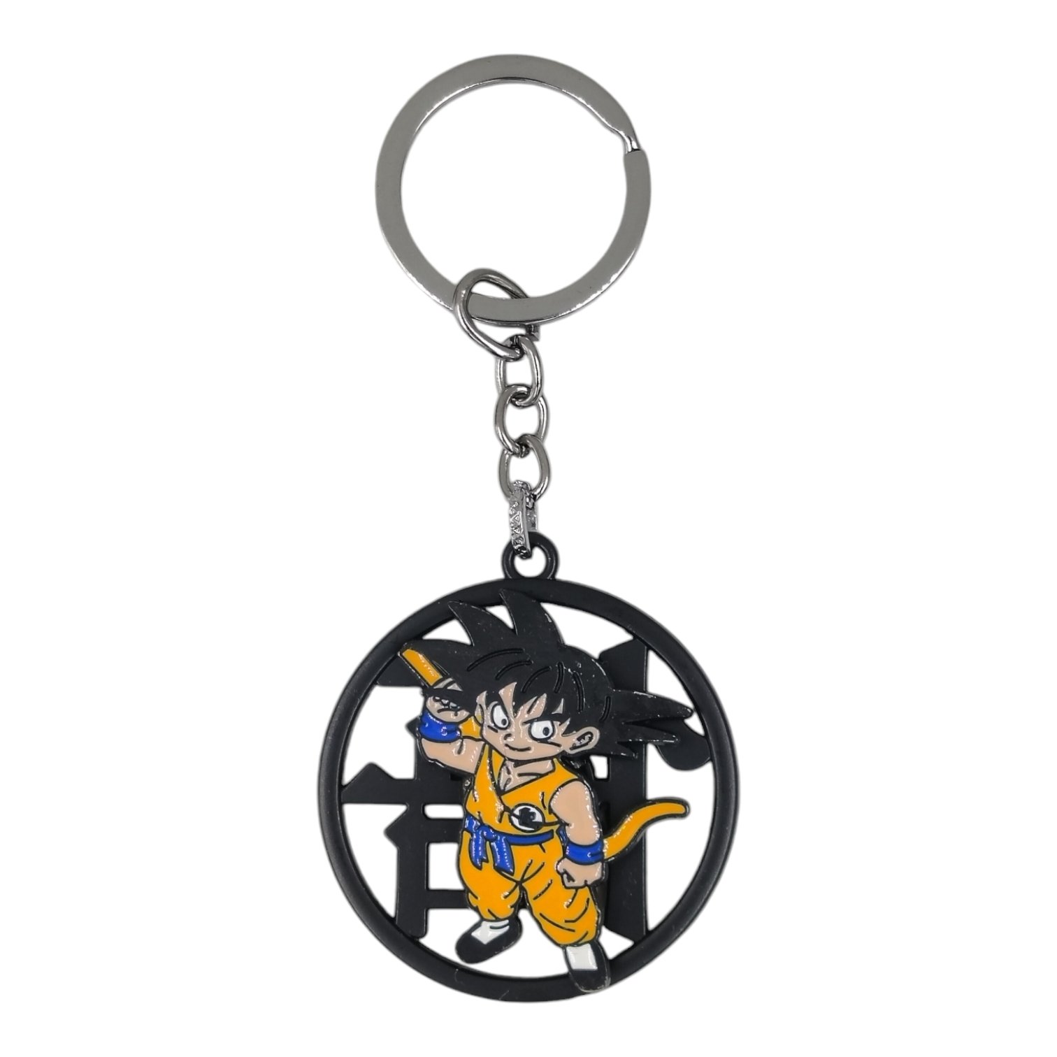 SK-06-1.jpg DragonBallz Goku Spinning Metallic Keychain (Design 2) - Image 1