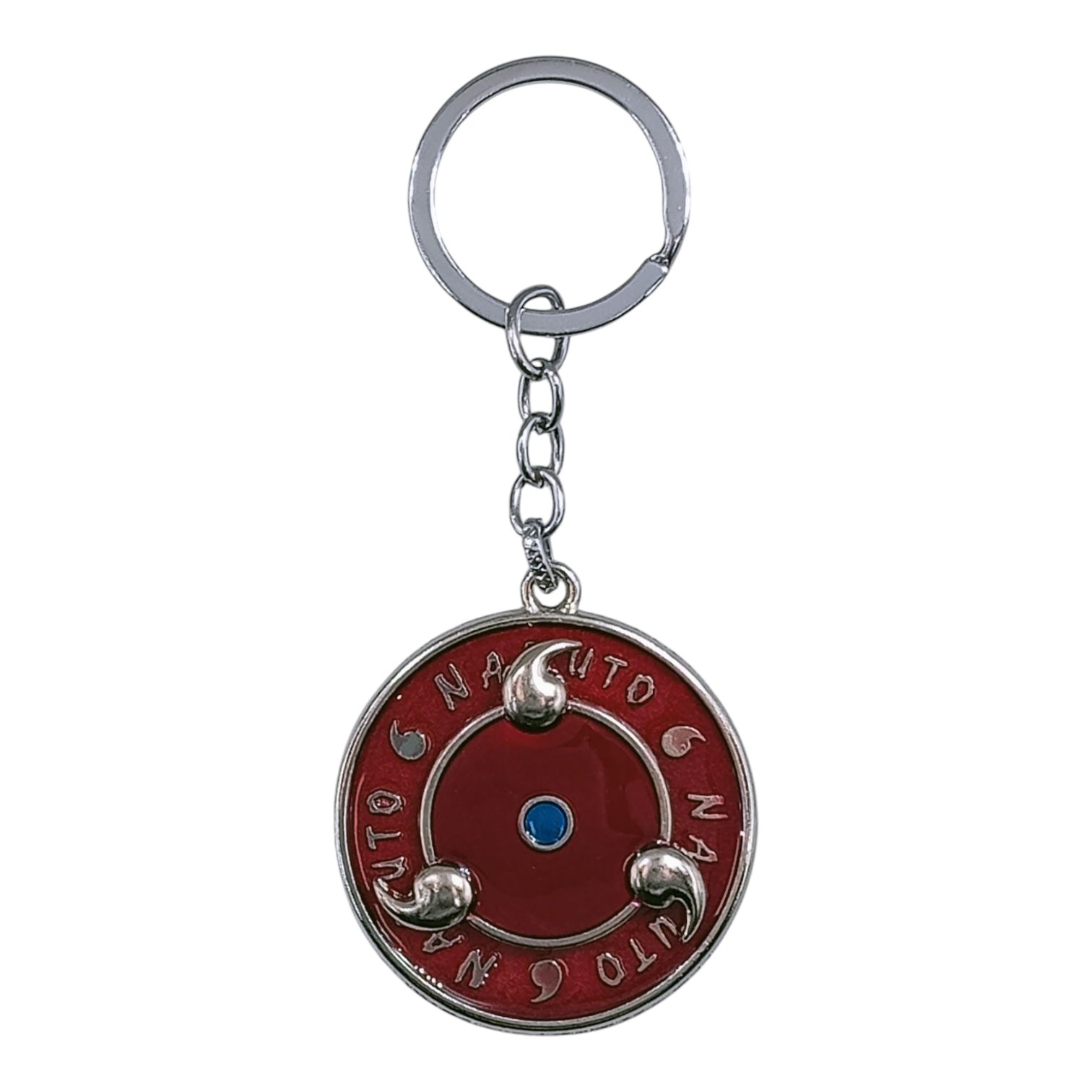 SK-100-1.jpg Anime Naruto Spinning Metallic Keychain (Design 7) - Image 1
