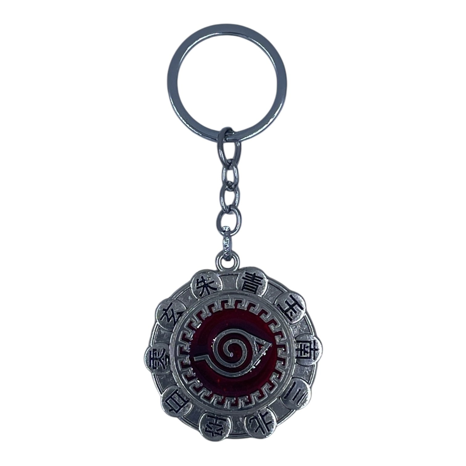 SK-106-1.jpeg Anime Naruto Spinning Metallic Keychain (Design 9) - Image 1