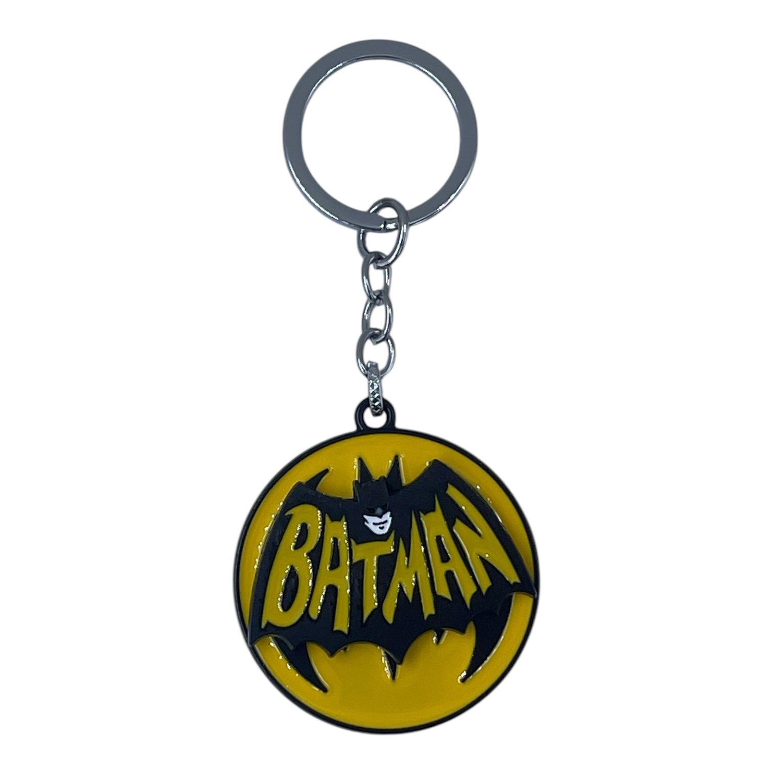 SK-107-1.jpeg Batman Spinning Metallic Keychain (Design 3) - Image 1