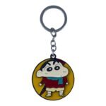 Shinchan Spinning Metallic Keychain (Design 3)