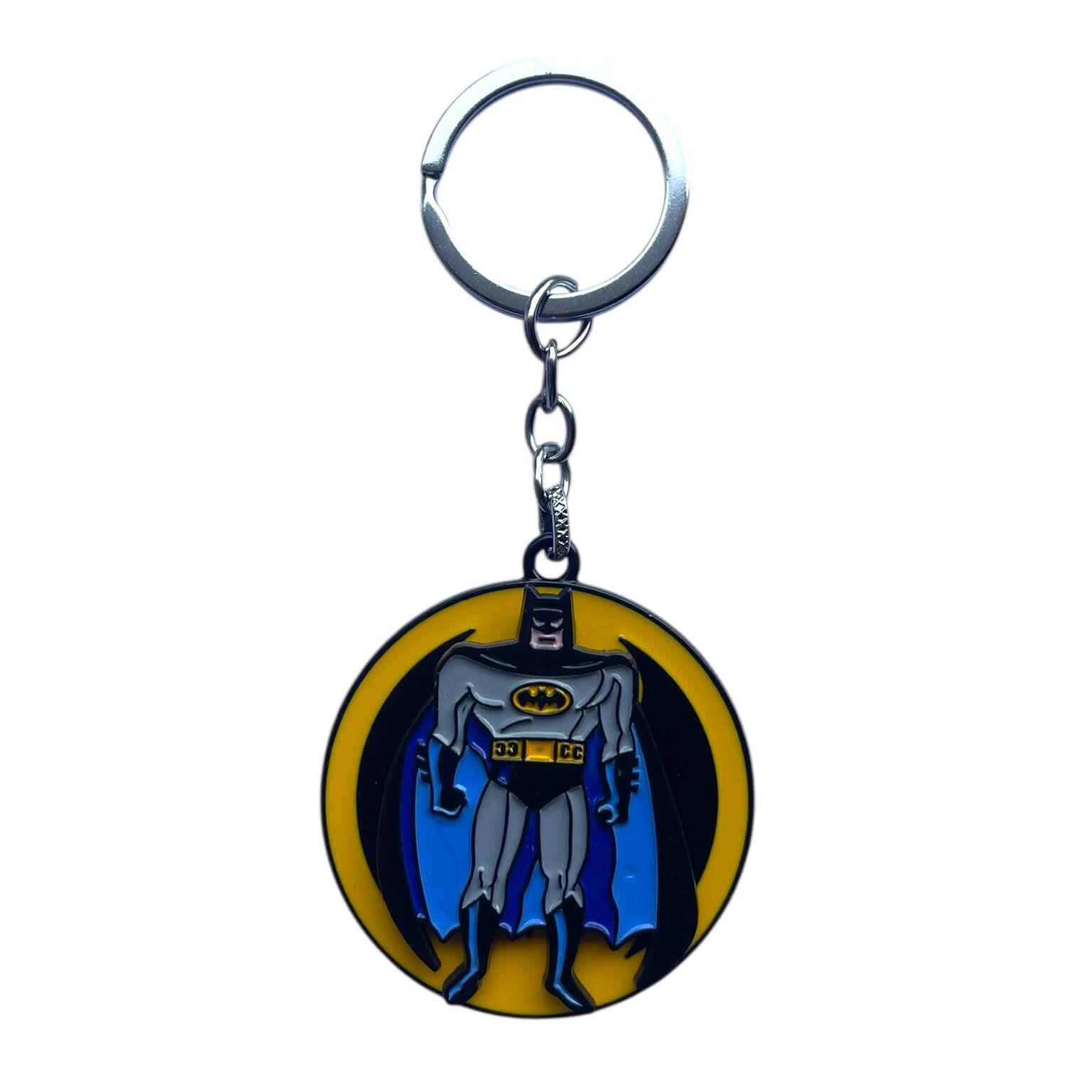 SK-122-1.jpeg Batman Spinning Metallic Keychain (Design 6) - Image 1