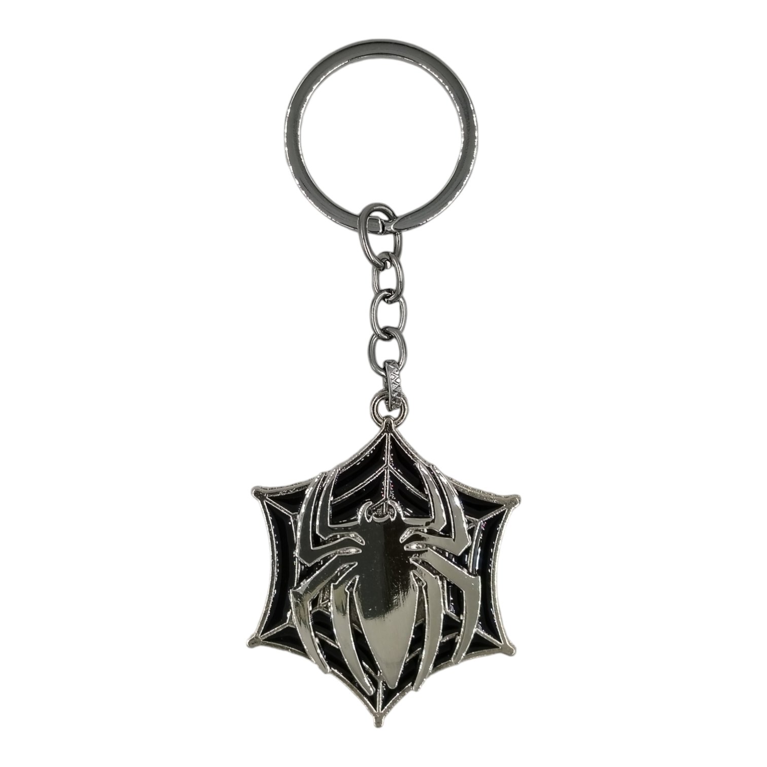 SK-47-1.jpg Spider Spinning Metallic Keychain - Image 1