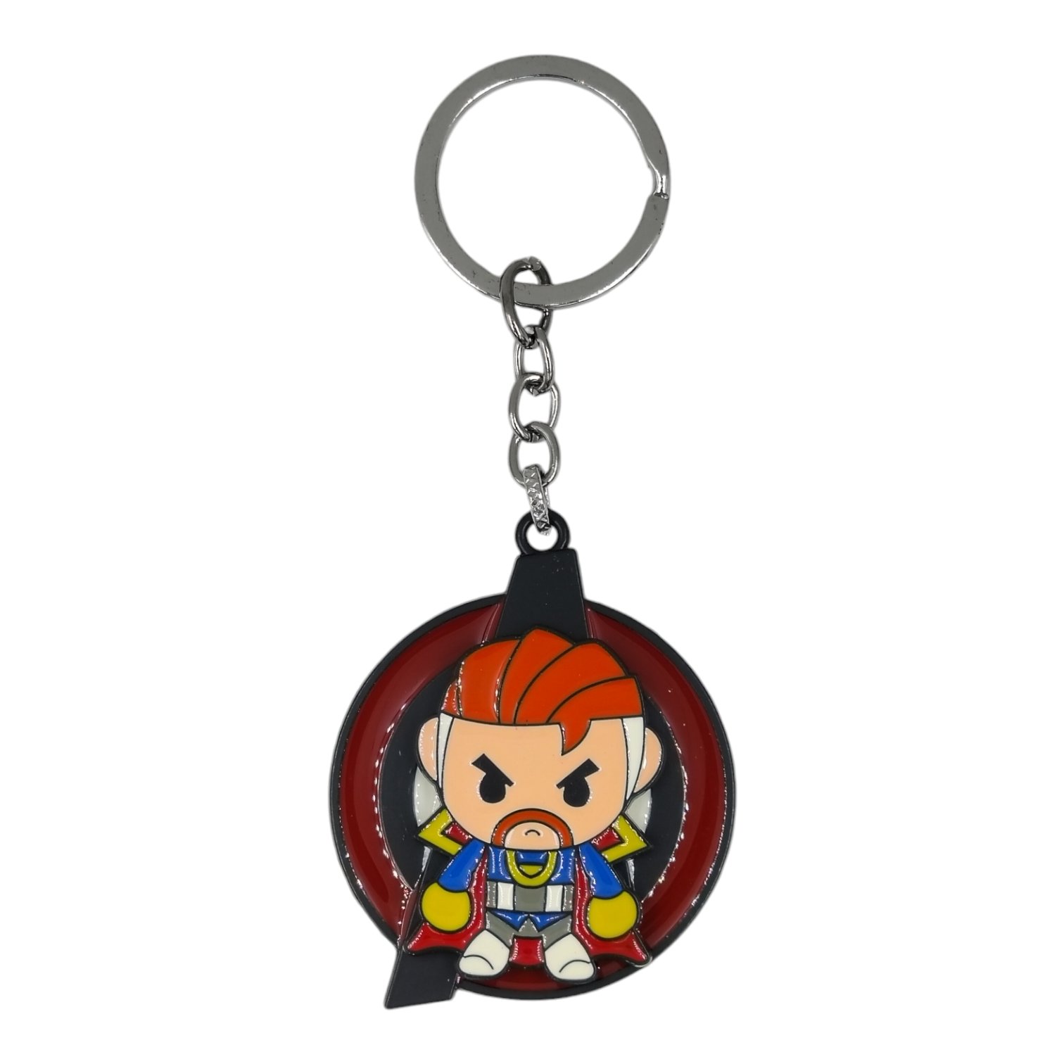 SK-52-1.jpg Doctor Strange Spinning Metallic Keychain - Image 1