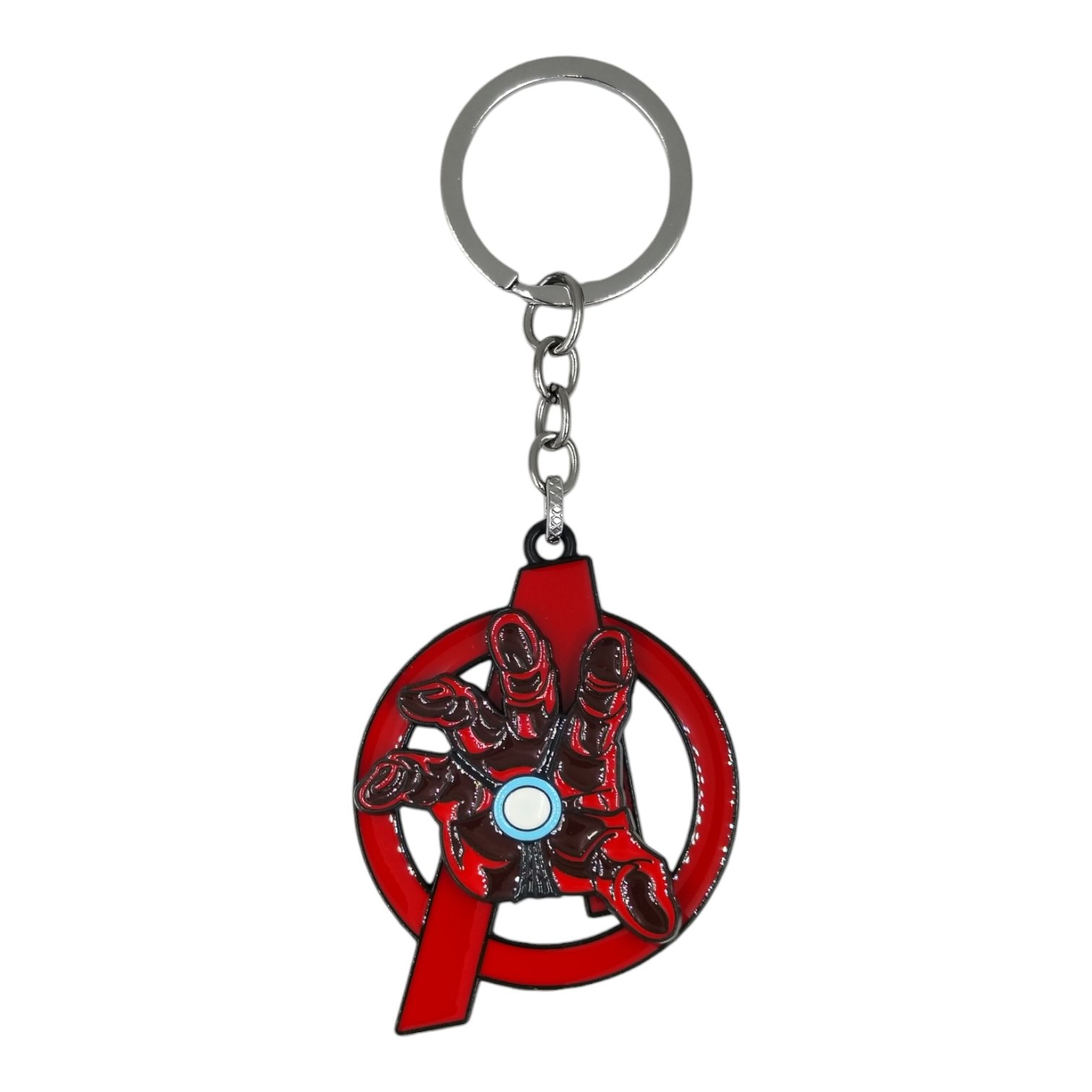 SK-56-1.jpg Deadpool Spinning Metallic Keychain (Design 2) - Image 1