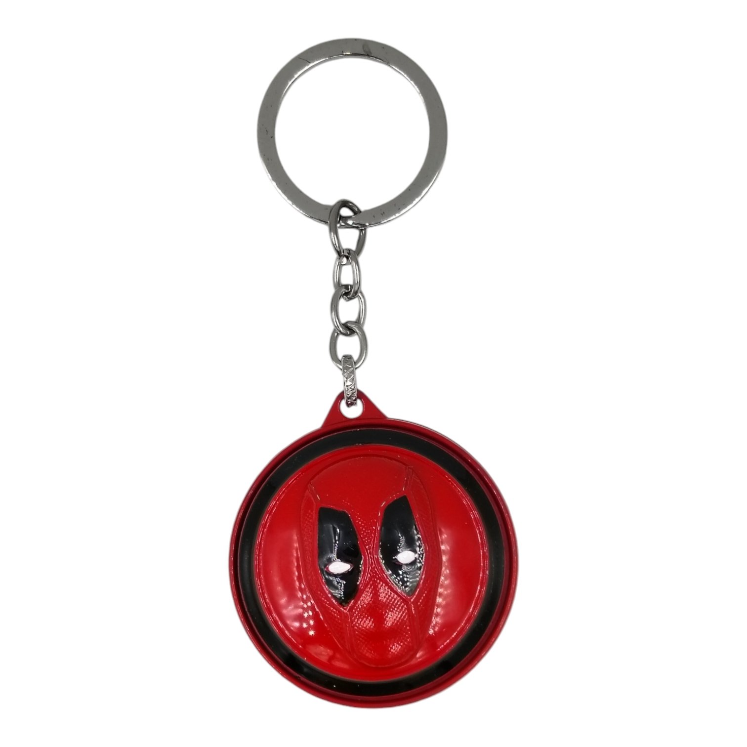 SK-58-1.jpg Deadpool Spinning Metallic Keychain (Design 4) - Image 1