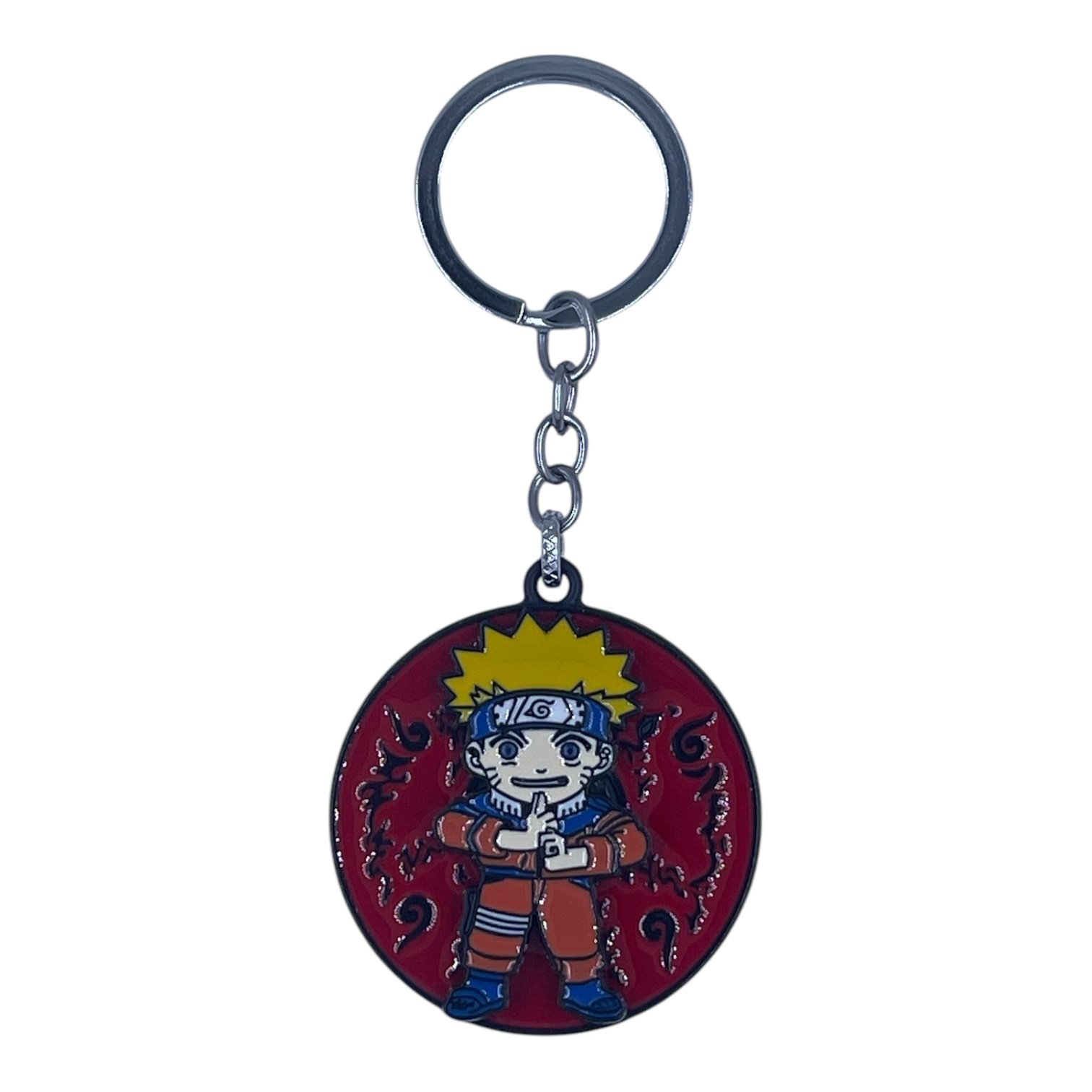 SK-87-1.jpeg Anime Naruto Spinning Metallic Keychain (Design 5) - Image 1